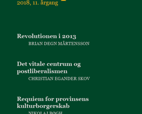Årsskriftet critique 2018